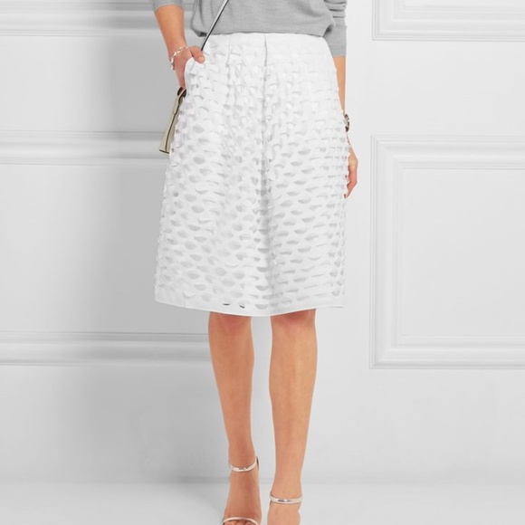 J. Crew Dresses & Skirts - J.Crew Laser Cut Poplin Skirt